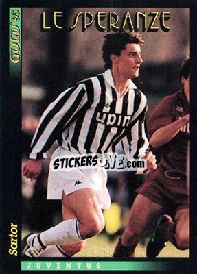 Cromo L. Sartor - GOLD Calcio 1992-1993 n. 301 - Score