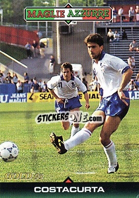 Cromo A. Costacurta - GOLD Calcio 1992-1993 n. 311 - Score