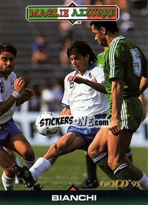Cromo A. Bianchi - GOLD Calcio 1992-1993 n. 313 - Score