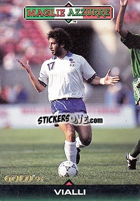 Sticker G. Vialli - GOLD Calcio 1992-1993 n. 315 - Score
