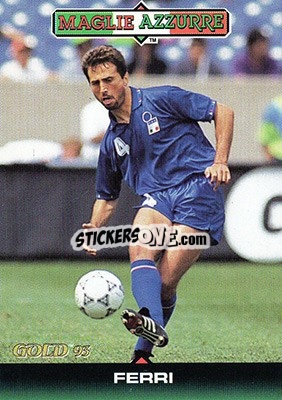 Sticker R. Ferri - GOLD Calcio 1992-1993 n. 319 - Score