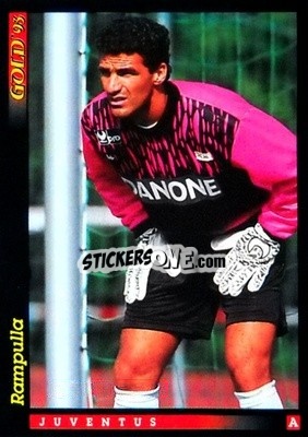Cromo M. Rampulla - GOLD Calcio 1992-1993 n. u27 - Score