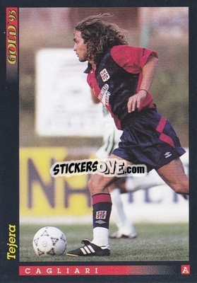 Cromo M. Tejera - GOLD Calcio 1992-1993 n. u45 - Score