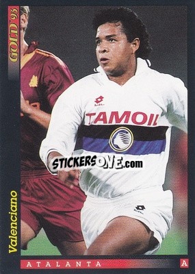 Sticker I. Valenciano - GOLD Calcio 1992-1993 n. u48 - Score