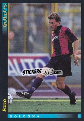 Figurina A. Porro - GOLD Calcio 1992-1993 n. u64 - Score
