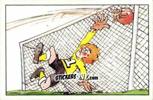 Cromo Cartoon - German Football Bundesliga 1985-1986 n. 330 - Panini