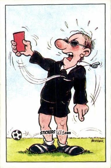 Cromo Cartoon - German Football Bundesliga 1985-1986 n. 336 - Panini