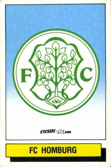 Sticker Badge - German Football Bundesliga 1985-1986 n. 376 - Panini