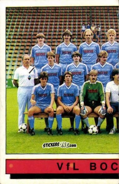 Sticker VfL Bochum - German Football Bundesliga 1985-1986 n. M1 - Panini