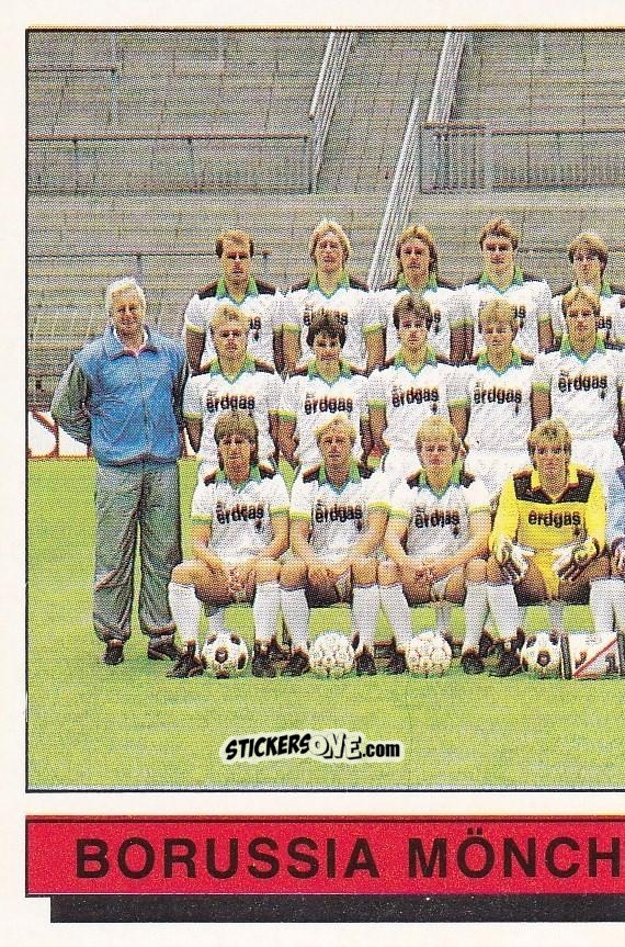 Figurina Borussia Moenchengladbach - German Football Bundesliga 1985-1986 n. M25 - Panini