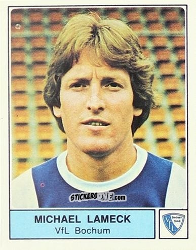 Sticker Michael Lameck - German Football Bundesliga 1978-1979 n. 43 - Panini