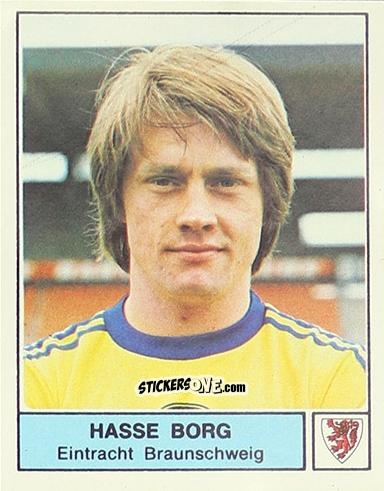 Sticker Hasse Borg - German Football Bundesliga 1978-1979 n. 57 - Panini