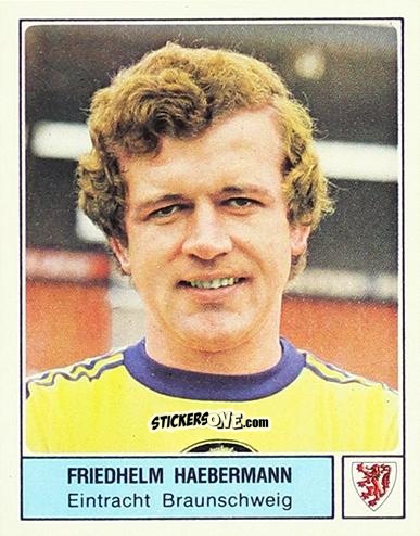 Sticker Friedhelm Haebermann - German Football Bundesliga 1978-1979 n. 59 - Panini