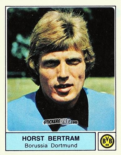 Sticker Horst Bertram - German Football Bundesliga 1978-1979 n. 104 - Panini