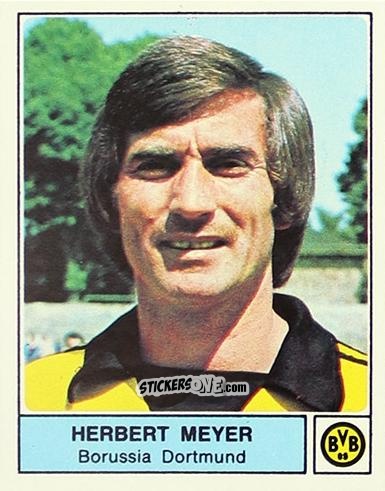 Sticker Herbert Meyer - German Football Bundesliga 1978-1979 n. 106 - Panini