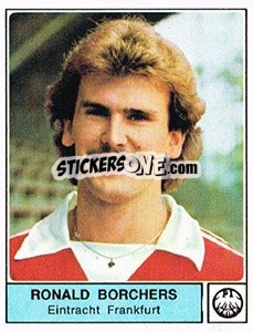 Sticker Ronald Borchers - German Football Bundesliga 1978-1979 n. 166 - Panini