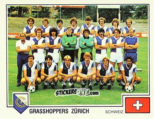 Cromo Grasshoppers (European Cup) - German Football Bundesliga 1978-1979 n. 302 - Panini