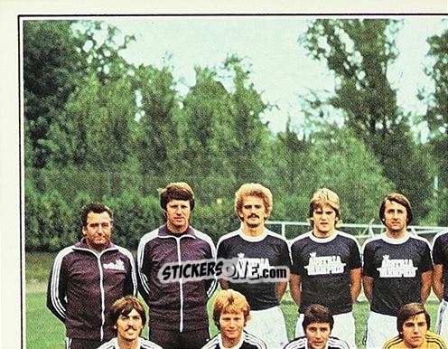 Cromo Austria Wien 1 (European Cup) - German Football Bundesliga 1978-1979 n. 303 - Panini