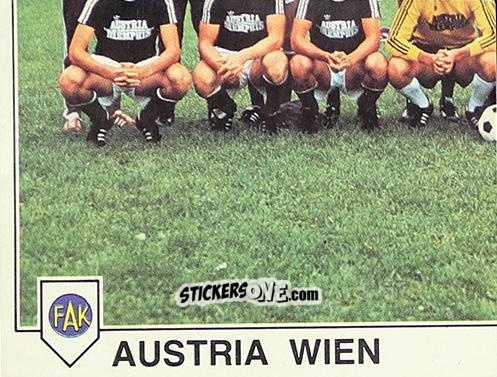 Cromo Austria Wien 3 (European Cup) - German Football Bundesliga 1978-1979 n. 305 - Panini