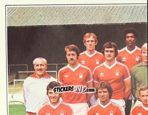 Figurina Nottingham Forrest 1 (European Cup) - German Football Bundesliga 1978-1979 n. 308 - Panini