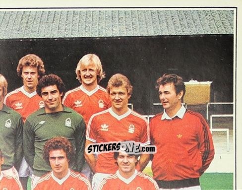 Figurina Nottingham Forrest 2 (European Cup) - German Football Bundesliga 1978-1979 n. 309 - Panini