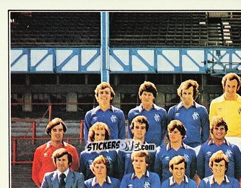 Figurina Glasgow Rangers 1 (European Cup) - German Football Bundesliga 1978-1979 n. 312 - Panini