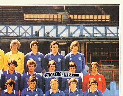 Figurina Glasgow Rangers 2 (European Cup) - German Football Bundesliga 1978-1979 n. 313 - Panini