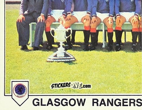 Figurina Glasgow Rangers 3 (European Cup) - German Football Bundesliga 1978-1979 n. 314 - Panini