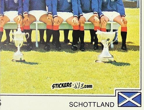 Figurina Glasgow Rangers 4 (European Cup) - German Football Bundesliga 1978-1979 n. 315 - Panini