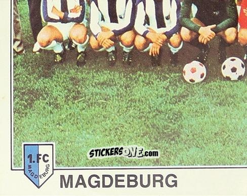 Cromo Magdeburg 3 (European Cup Winners Cup) - German Football Bundesliga 1978-1979 n. 327 - Panini