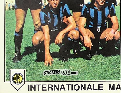 Cromo Inter Milan 3 (European Cup Winners Cup) - German Football Bundesliga 1978-1979 n. 332 - Panini