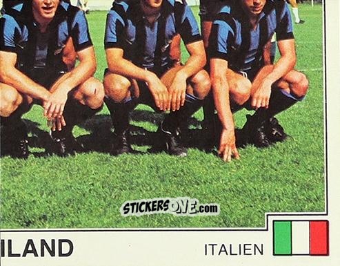 Cromo Inter Milan 4 (European Cup Winners Cup) - German Football Bundesliga 1978-1979 n. 333 - Panini