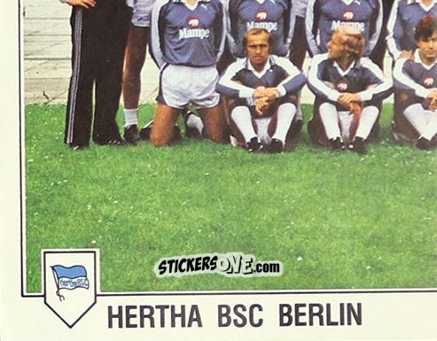 Cromo Hertha Bsc Berlin 3 (Uefa Cup) - German Football Bundesliga 1978-1979 n. 343 - Panini