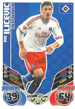 Sticker Ivo Ilicevic - German Football Bundesliga 2011-2012. Match Attax Extra n. 17 - Topps