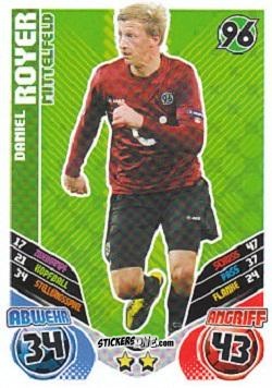 Figurina Daniel Royer - German Football Bundesliga 2011-2012. Match Attax Extra n. 20 - Topps