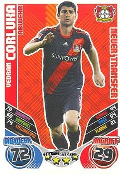 Sticker Vedran Corluka - German Football Bundesliga 2011-2012. Match Attax Extra n. 33 - Topps