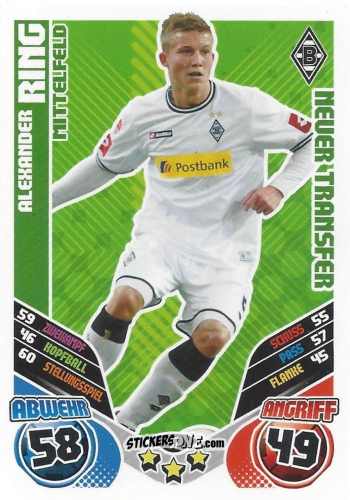 Figurina Alexander Ring - German Football Bundesliga 2011-2012. Match Attax Extra n. 37 - Topps