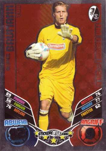 Figurina Oliver Baumann - German Football Bundesliga 2011-2012. Match Attax Extra n. 59 - Topps