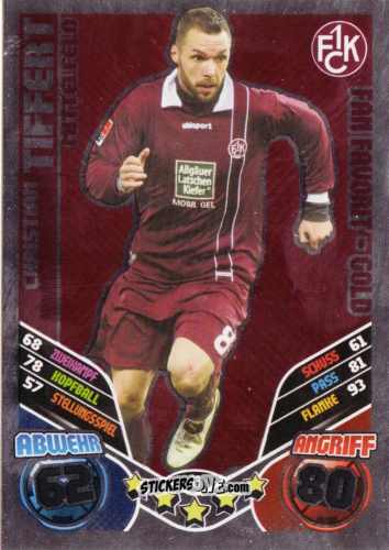Figurina Christian Tiffert - German Football Bundesliga 2011-2012. Match Attax Extra n. 63 - Topps