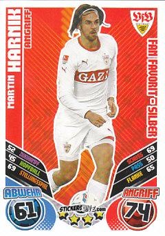 Figurina Martin Harnik - German Football Bundesliga 2011-2012. Match Attax Extra n. 89 - Topps