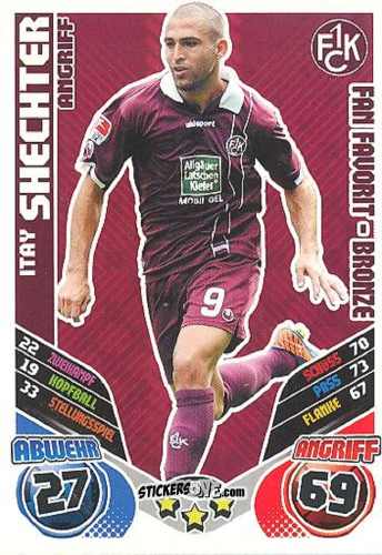 Sticker Itay Shechter - German Football Bundesliga 2011-2012. Match Attax Extra n. 99 - Topps