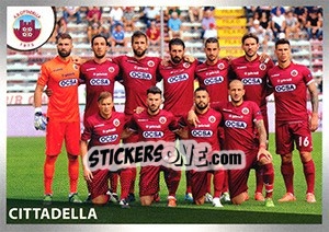 Cromo Squadra Cittadella - Calciatori 2016-2017 n. 634 - Panini