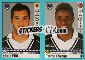 Sticker Valentin Vada / François Kamano - FOOT 2016-2017 n. 120 - Panini