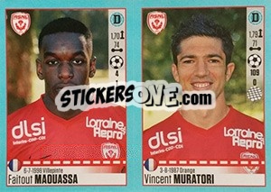 Figurina Faitout Maouassa / Vincent Muratori - FOOT 2016-2017 n. 574 - Panini