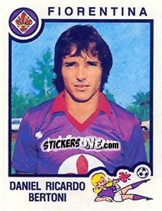 Cromo Daniel Ricardo Bertoni - Calciatori 1982-1983 n. 107 - Panini