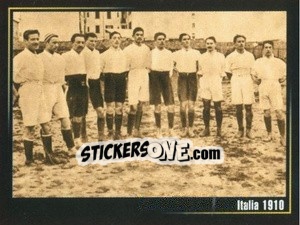 Cromo Italia 1910 - Superalbum In Azzurro n. 1 - Panini