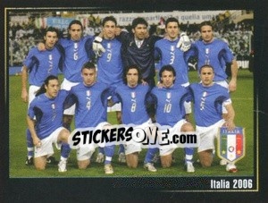 Cromo Italia 2006 - Superalbum In Azzurro n. 3 - Panini