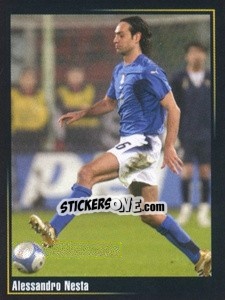 Sticker Alessandro Nesta - Superalbum In Azzurro n. 16 - Panini
