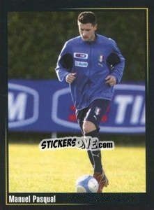 Figurina Manuel Pasqual - Superalbum In Azzurro n. 18 - Panini