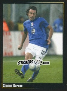 Figurina Simone Barone - Superalbum In Azzurro n. 22 - Panini